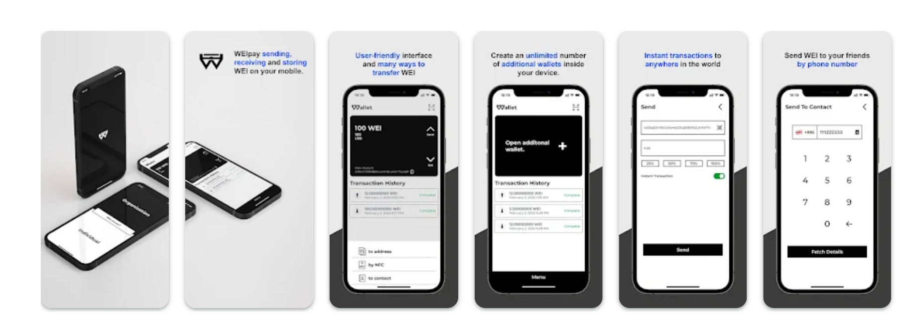 WEIpay wallet product presentation